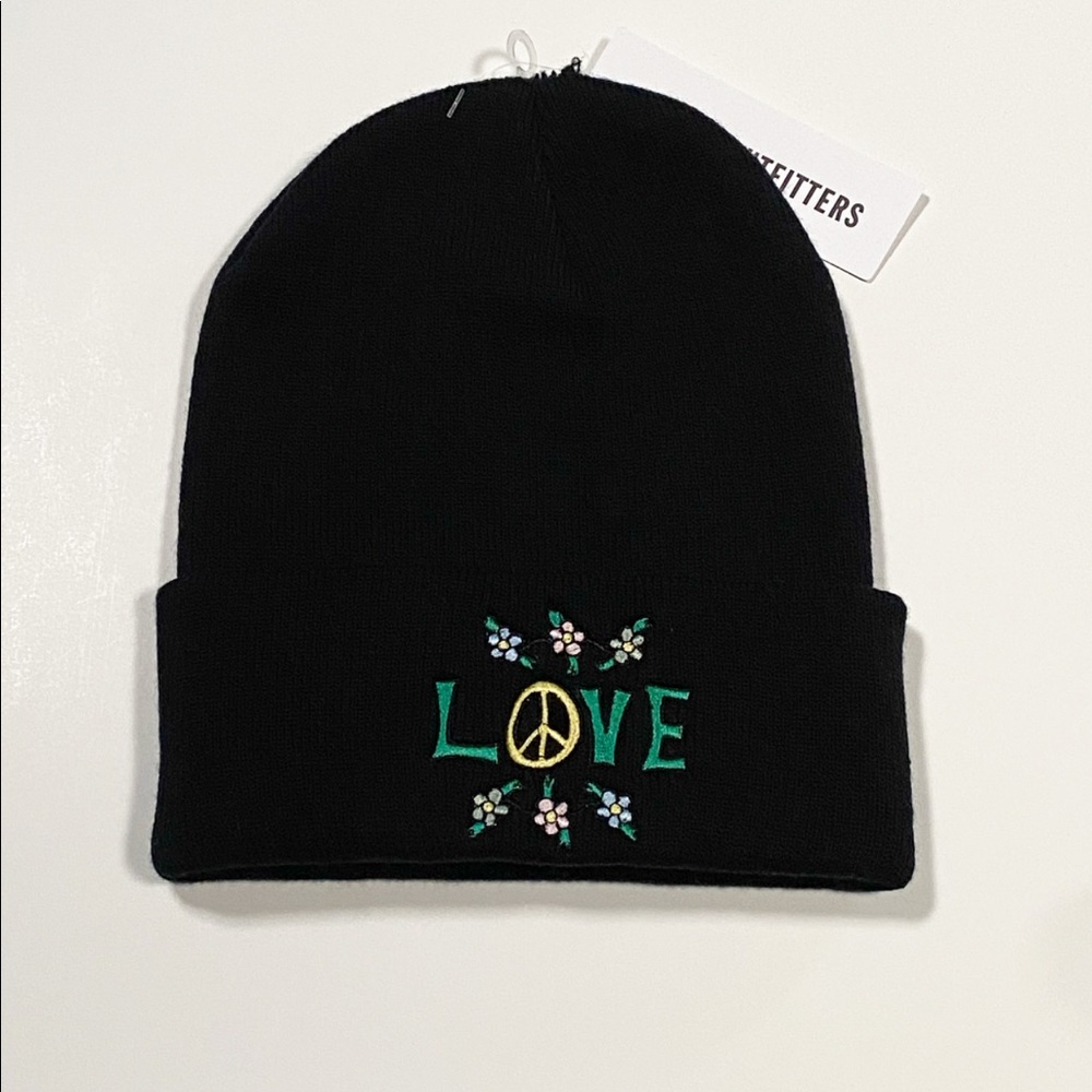 Urban Outfitters “ L O V E “ Graphic Beanie